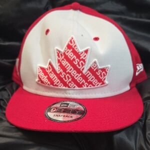 New Era Red and Black Cap